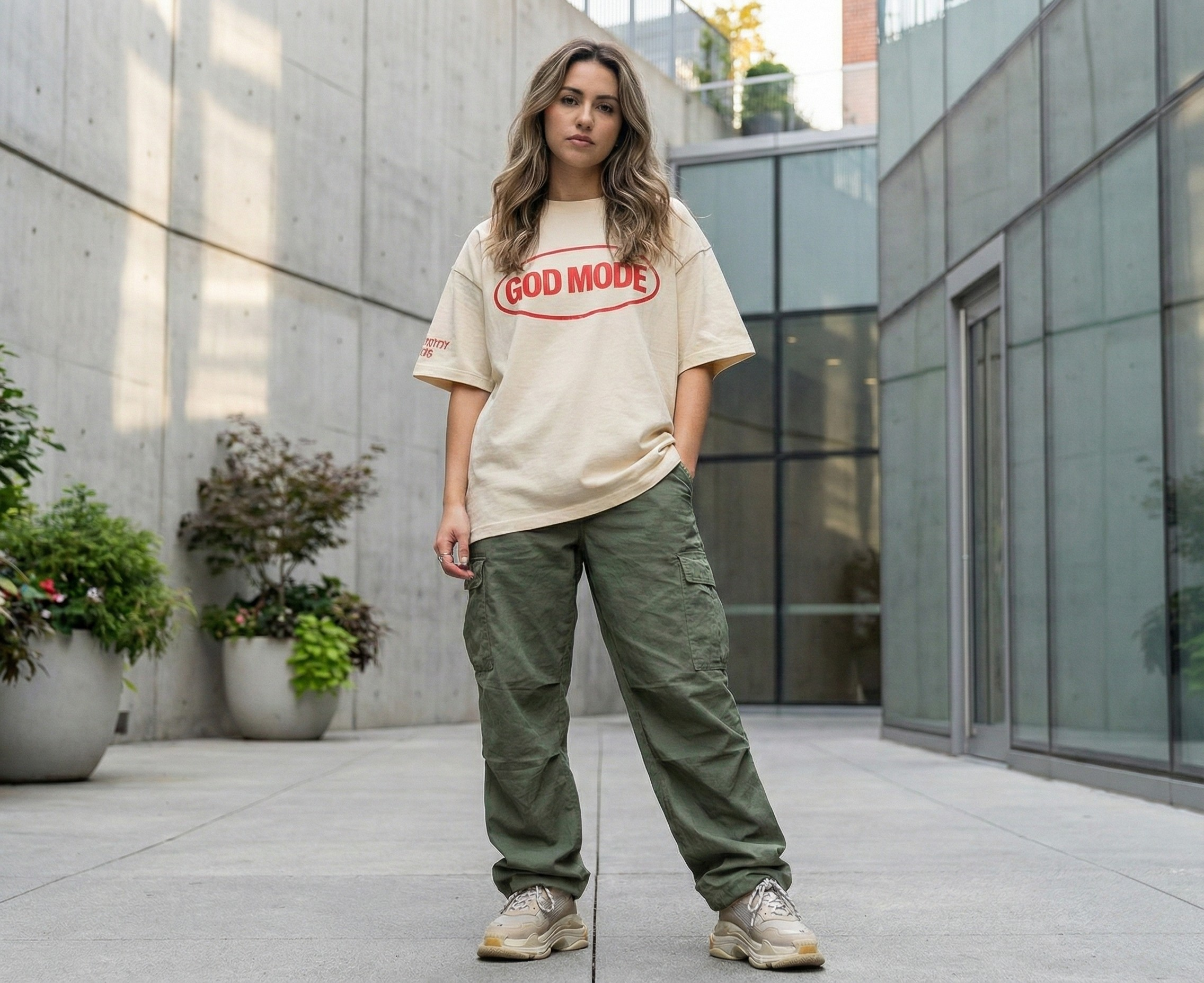 ACTIVATE Tee — Cream