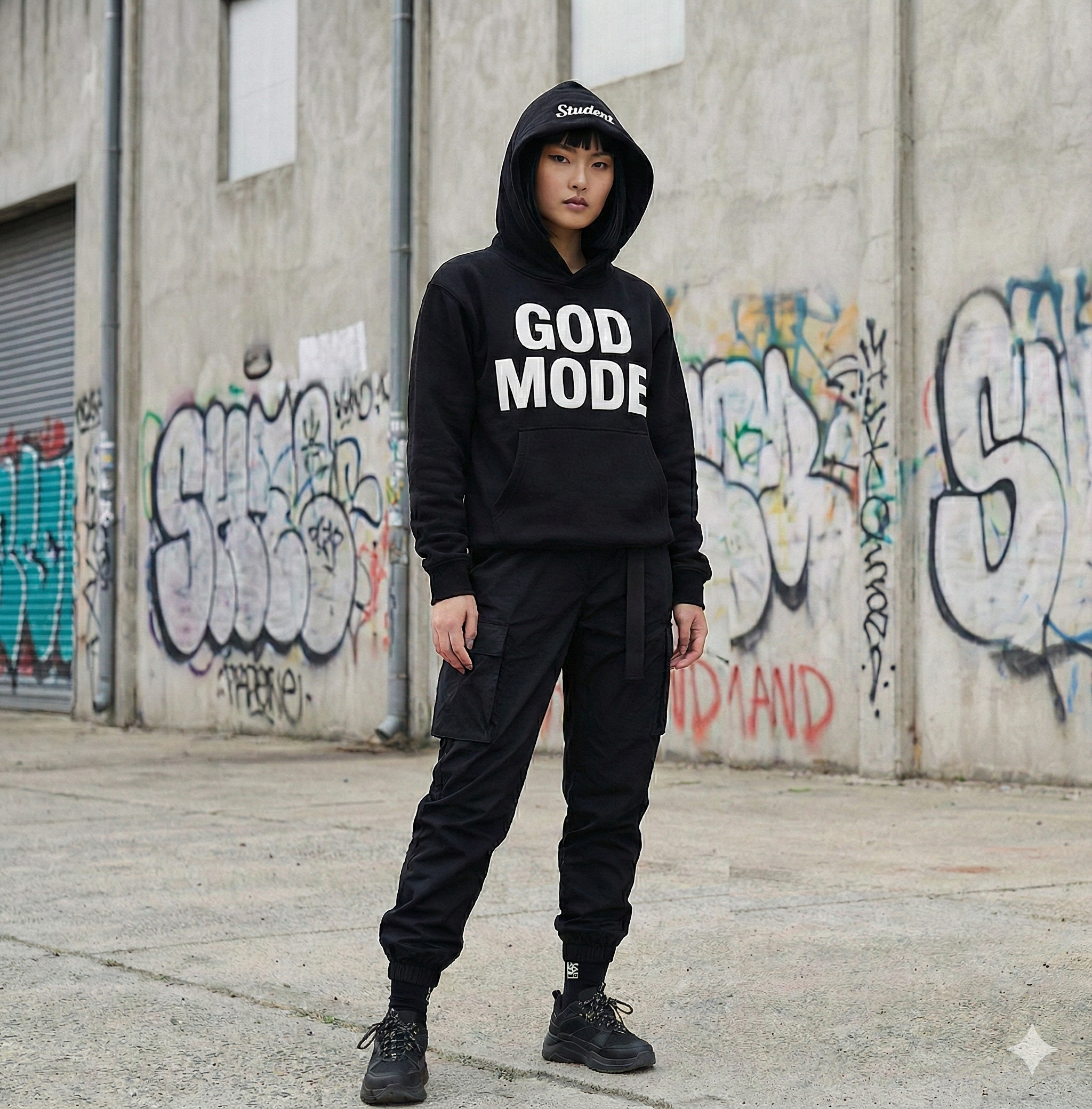 STUDENT Hoodie — Black