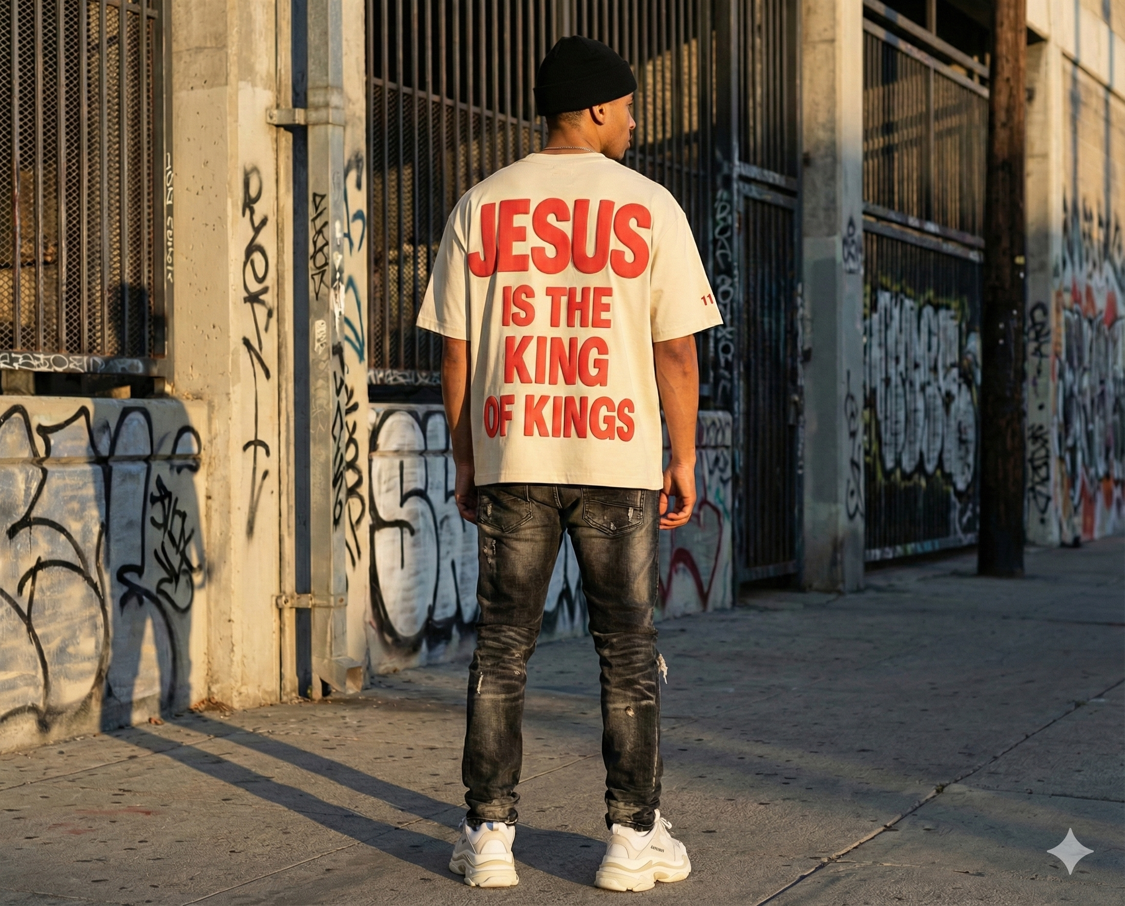 SOVEREIGN Tee — Cream