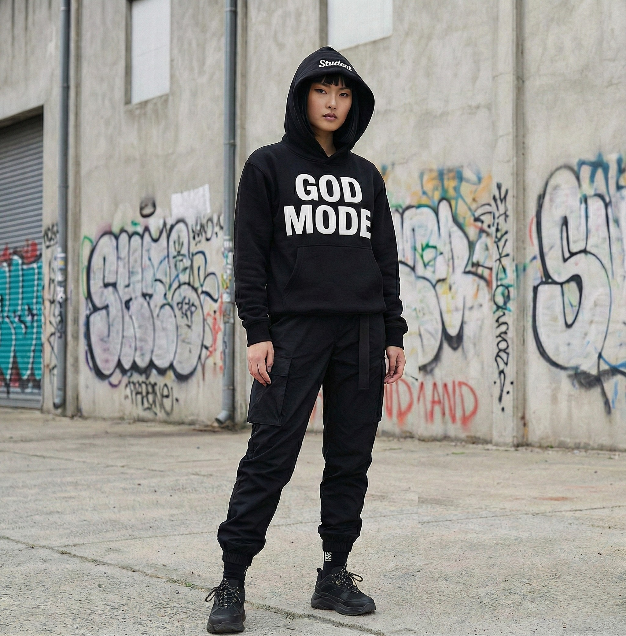 STUDENT Hoodie — Black